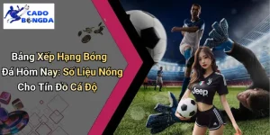 Bảng Xếp Hạng Bóng Đá Hôm Nay: Số Liệu Nóng Cho Tín Đồ Cá Độ