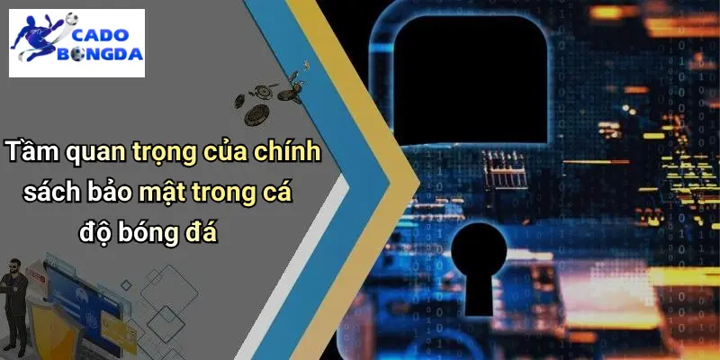 Tầm quan trọng của chính sách bảo mật trong cá độ bóng đá