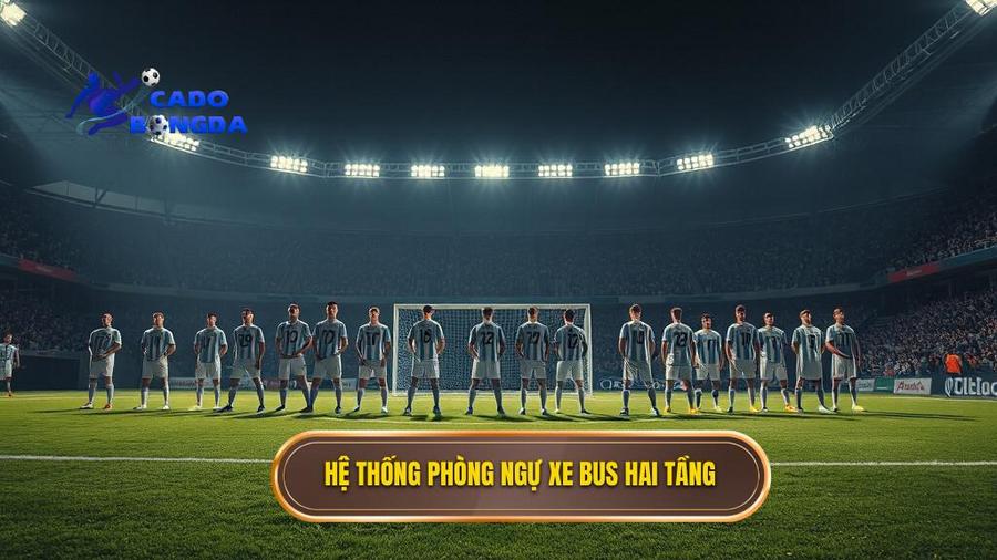 Chiến thuật Jose Mourinho: Đỉnh Cao Của Tư Duy Thực Dụng Và Nghệ Thuật Chiến Thắng 1 Hệ thống phòng ngự "Xe bus hai tầng" trứ danh