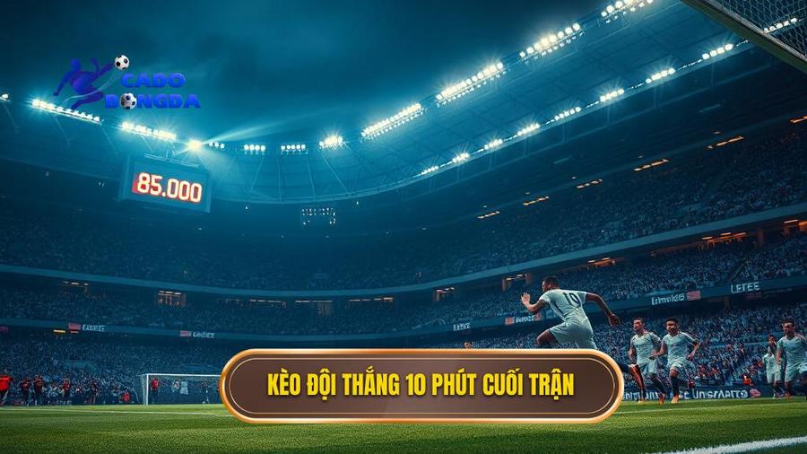 Hiểu rõ về kèo cược đội thắng trong 10 phút cuối trận