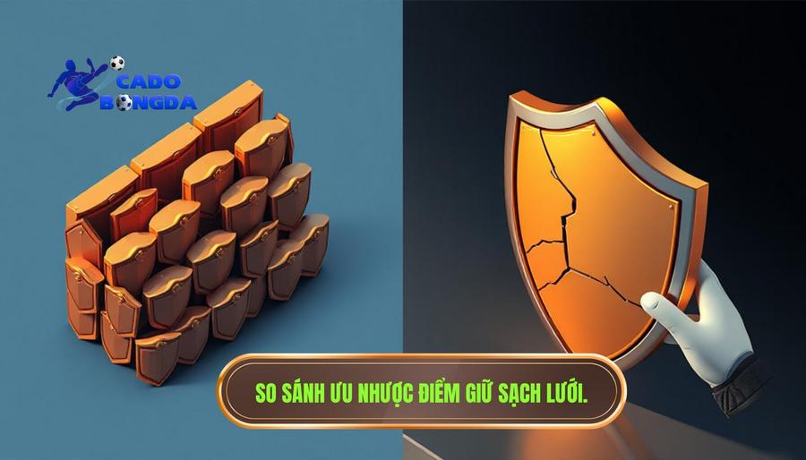 Đội giữ sạch lưới nhiều có đáng theo không? Phân tích chuyên sâu từ góc nhìn chuyên gia 3 3. So sánh ưu nhược điểm giữ sạch lưới.